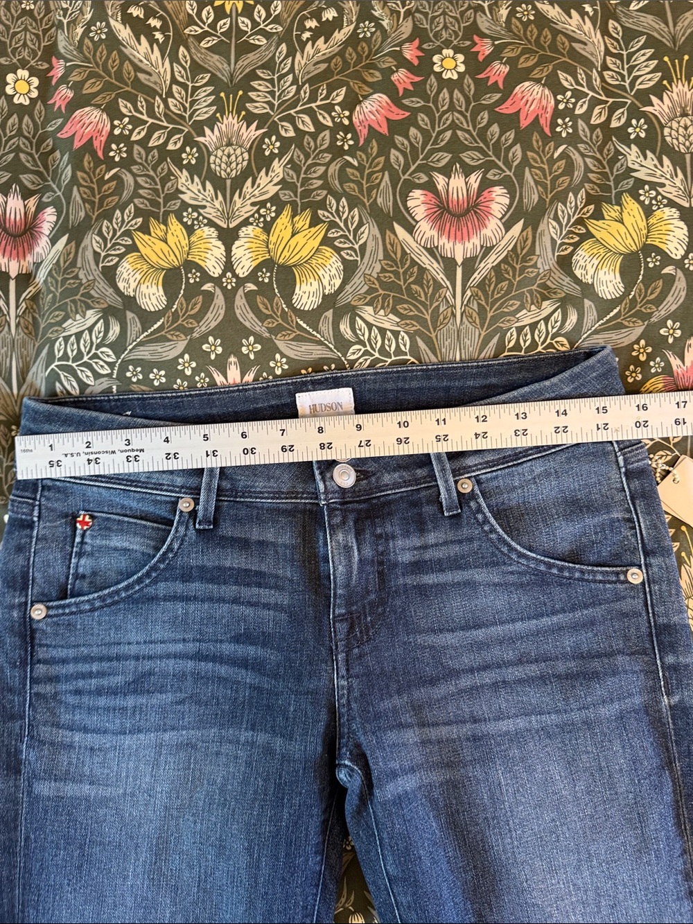 NWT Hudson Jeans Beth Baby Boot Jeans size 27 - Picture 11 of 11